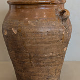 Antique French Clay Pot with Handles