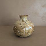 Unique Signed Studio Pottery Neutral Vase