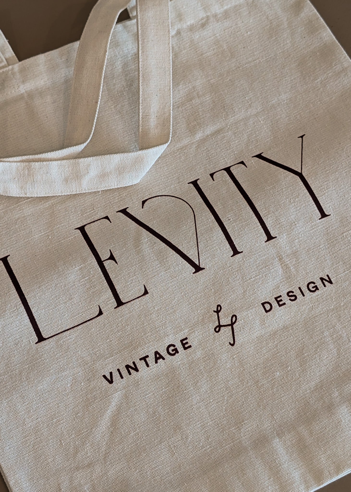 Levity Interiors Double-Sided Gusseted Tote Bag