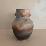 Neutral Studio Pottery Vase with Unique Spike Detailing