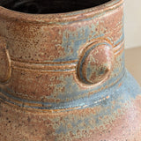 Neutral Studio Pottery Vase with Unique Spike Detailing