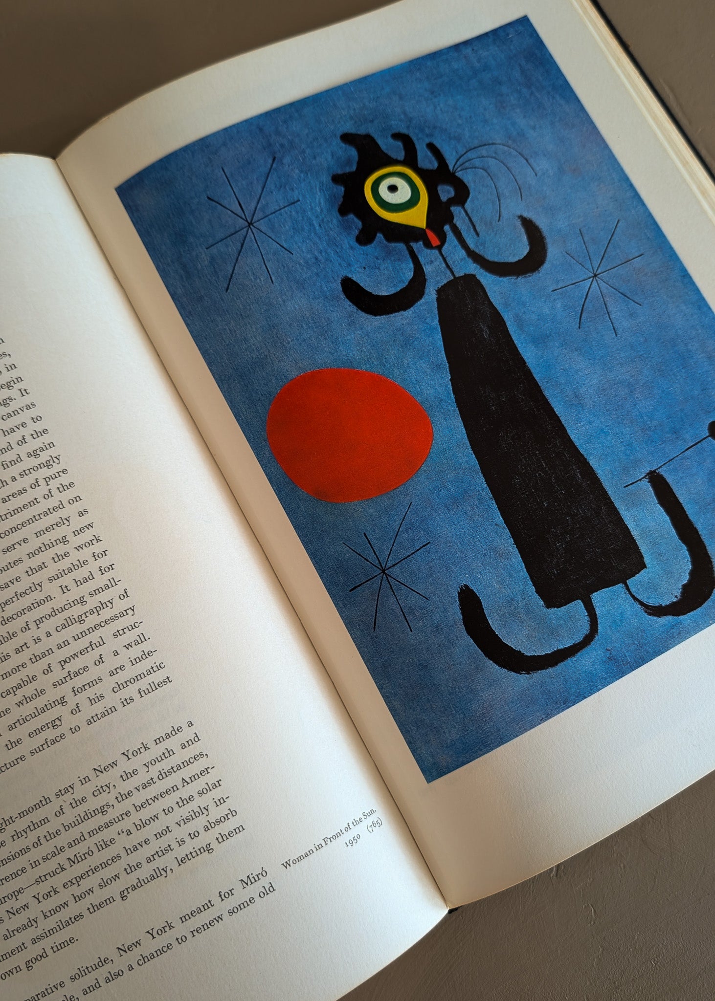 Vintage First Edition Joan Miró Life and Work by Jacques Dupin with Hand-Tipped Plates