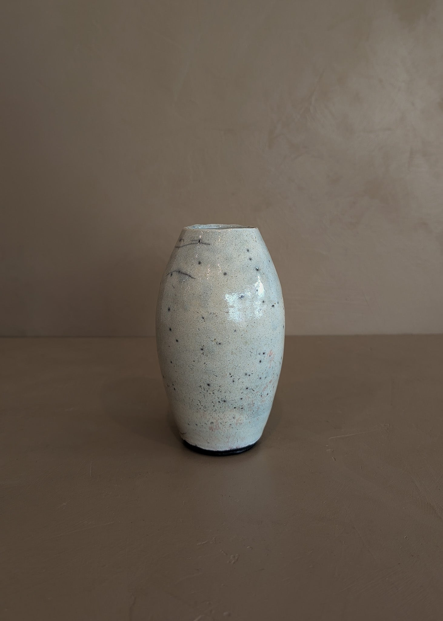 Studio Pottery Raku Vase