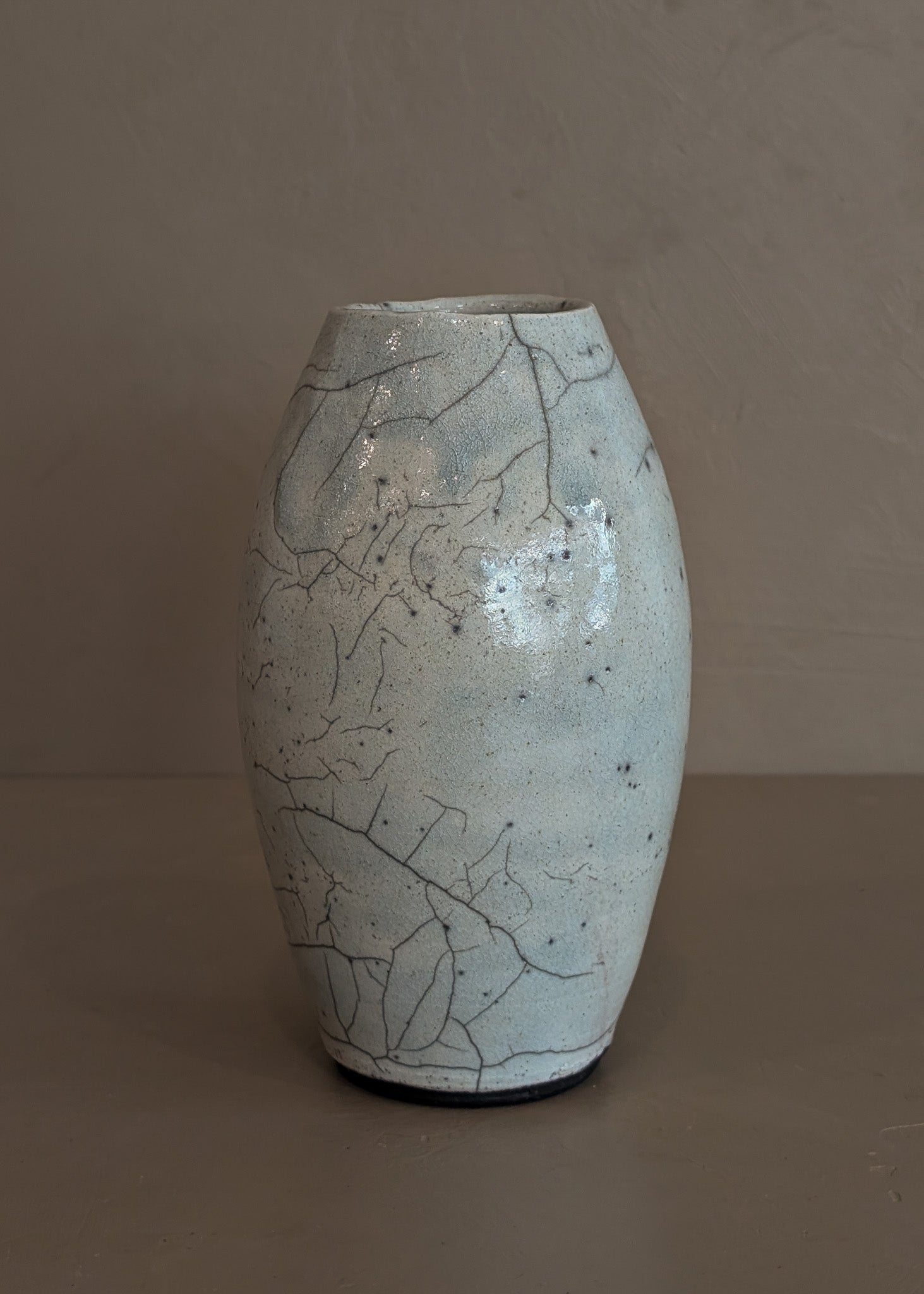 Studio Pottery Raku Vase