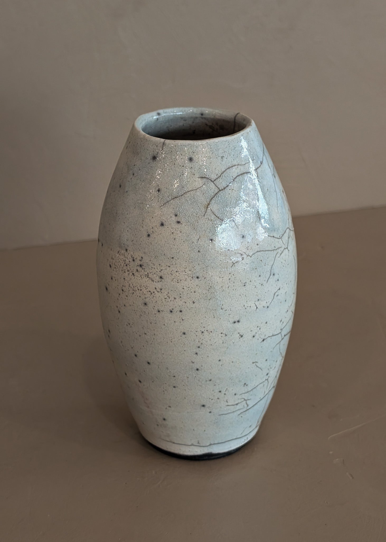 Studio Pottery Raku Vase