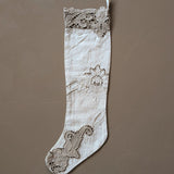 Handmade Vintage Fabric Stocking #9