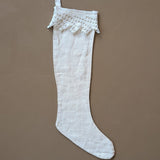 Handmade Vintage Fabric Stocking #5