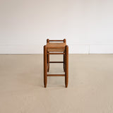 Danish-Style Paper Cord and Wood Stool #1