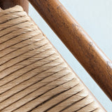 Danish-Style Paper Cord and Wood Stool #1