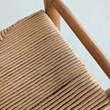 Danish-Style Paper Cord and Wood Stool #2