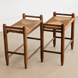 Danish-Style Paper Cord and Wood Stool #2