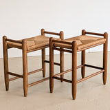 Danish-Style Paper Cord and Wood Stool #2