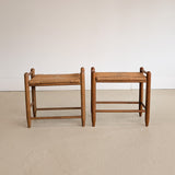 Danish-Style Paper Cord and Wood Stool #2