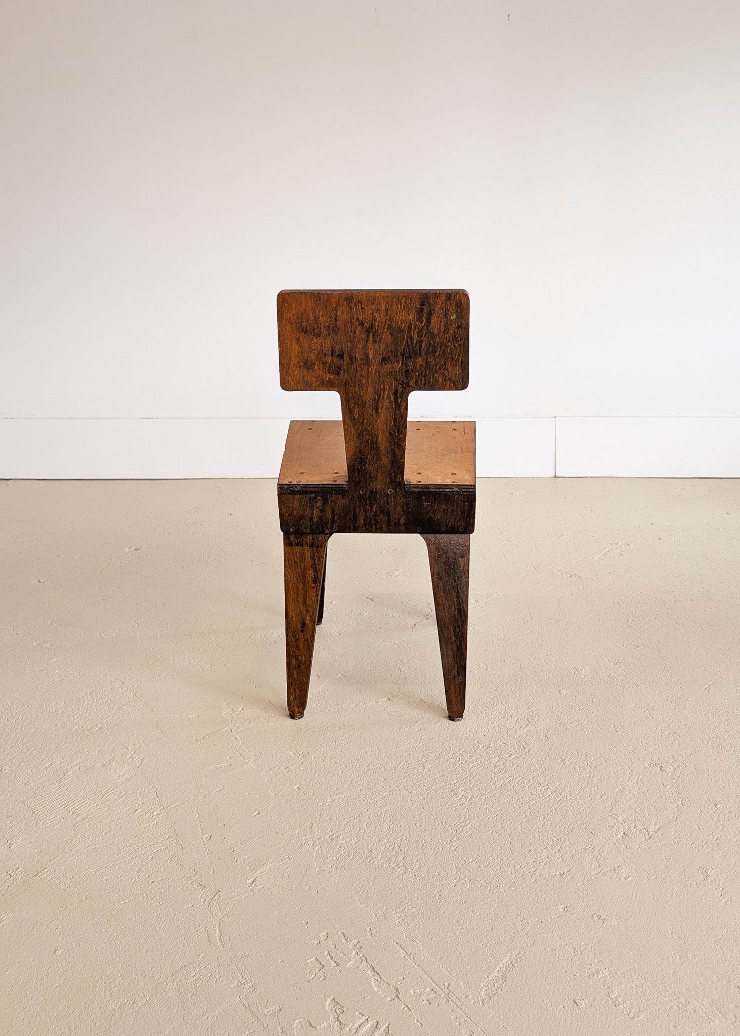 Vintage 1940s Nathan Lerner Birch Plywood Chair