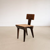 Vintage 1940s Nathan Lerner Birch Plywood Chair