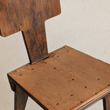 Vintage 1940s Nathan Lerner Birch Plywood Chair