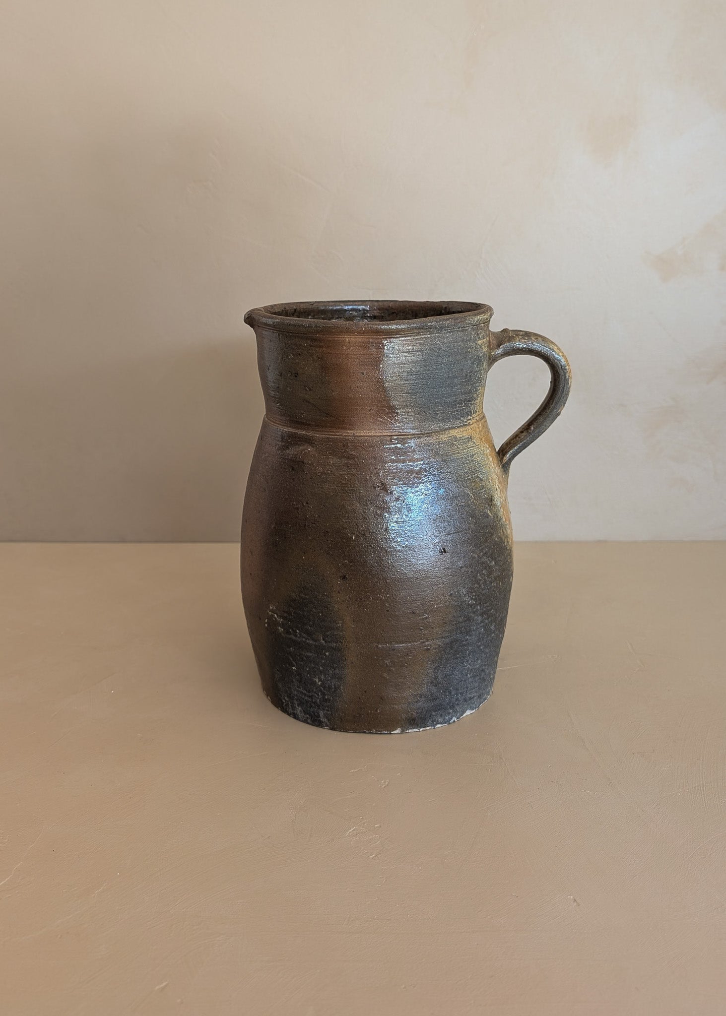 Moody Midcentury French Pitcher