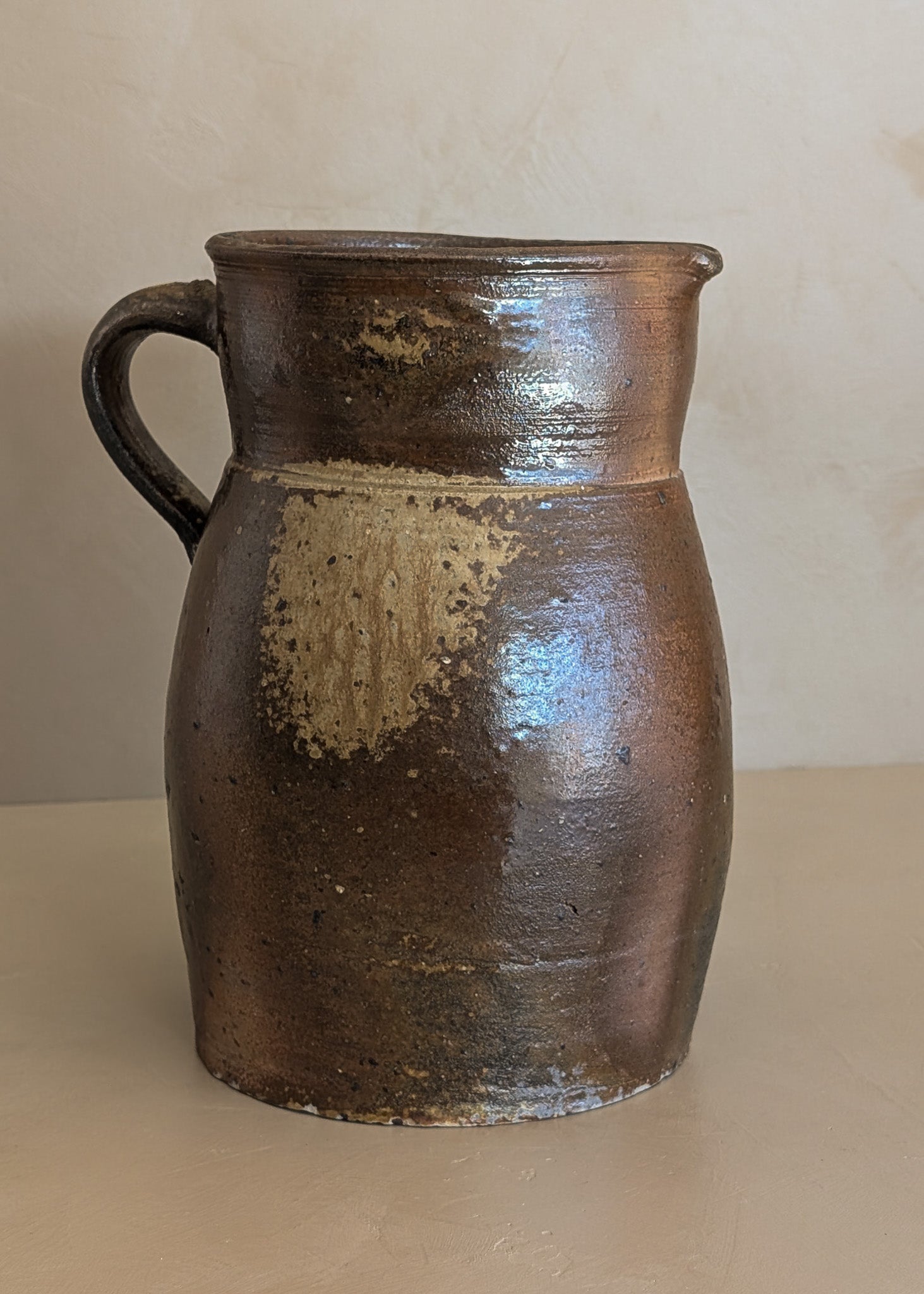 Moody Midcentury French Pitcher