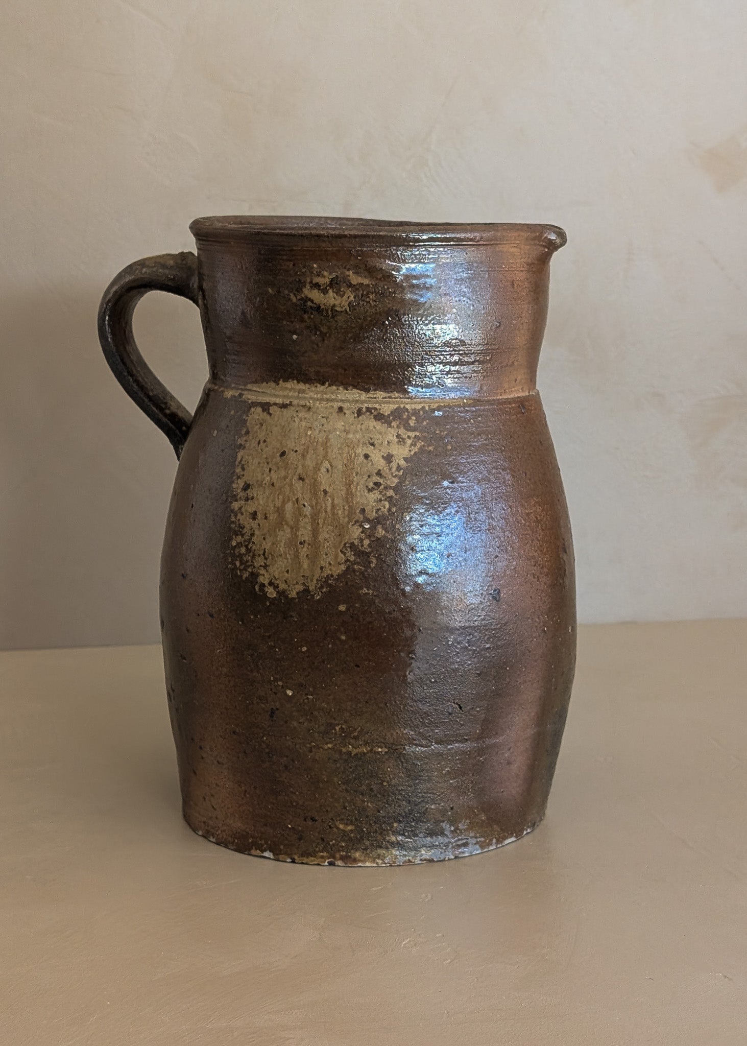 Moody Midcentury French Pitcher