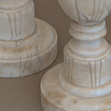 Pair of Vintage Italian Alabaster Lamps