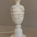 Pair of Vintage Italian Alabaster Lamps