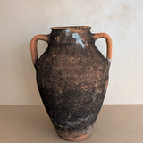 Vintage Amphora-Style Turkish Olive Oil Jug #3 - 16" Height