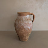 Vintage Turkish Olive Oil Jug #5 - 11-1/2" Height