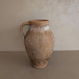 Vintage Turkish Olive Oil Jug #5 - 11-1/2" Height