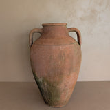 Vintage Amphora-Style Turkish Olive Oil Jug #8 - 16-1/2" Height