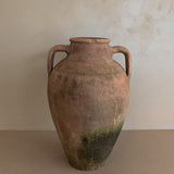 Vintage Amphora-Style Turkish Olive Oil Jug #8 - 16-1/2" Height