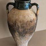 Vintage Amphora-Style Turkish Olive Oil Jug #10 - 18-1/2" Height