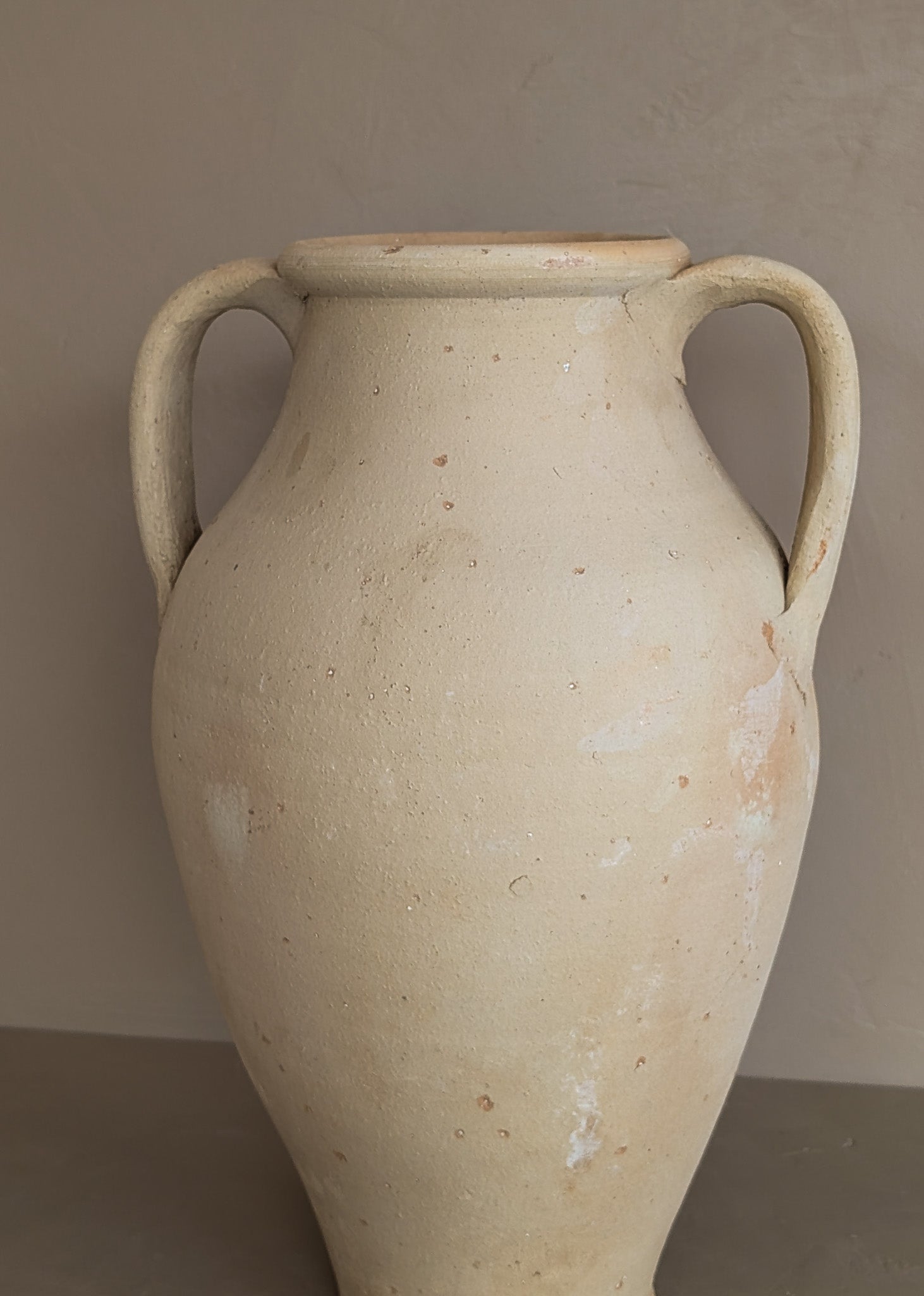 Turkish Olive Oil Jug #14 - 13-1/4" Height