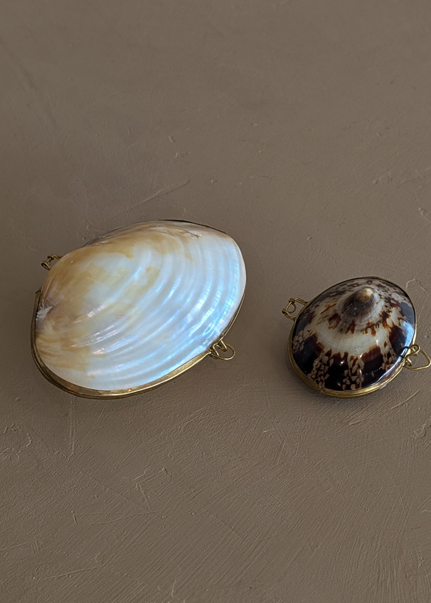 Mother of Pearl Shell Trinket Box