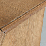 Vintage Midcentury Danish Henning Kjærnulf-Style White Oak Drop Top Slant Front Secretary Desk