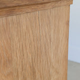 Vintage Midcentury Danish Henning Kjærnulf-Style White Oak Drop Top Slant Front Secretary Desk