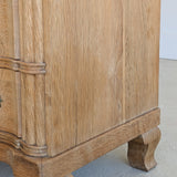 Vintage Midcentury Danish Henning Kjærnulf-Style White Oak Drop Top Slant Front Secretary Desk