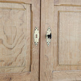 Vintage Midcentury Danish Henning Kjærnulf White Oak Sideboard with Keys