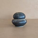 Blue Studio Pottery Cairn Lidded Vessel