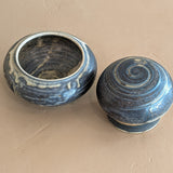 Blue Studio Pottery Cairn Lidded Vessel