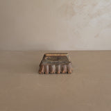 Vintage Indian Hand-carved Wooden Printing Block #10