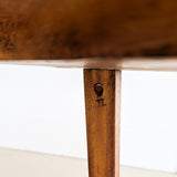 Pair of Vintage Handmade Wooden Freeform Biomorphic Side Tables