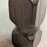 Vintage Dark Danish Oak Hundstrup Møbelfabrik Henning Kjærnulf-Style Sideboard with Skeleton Key