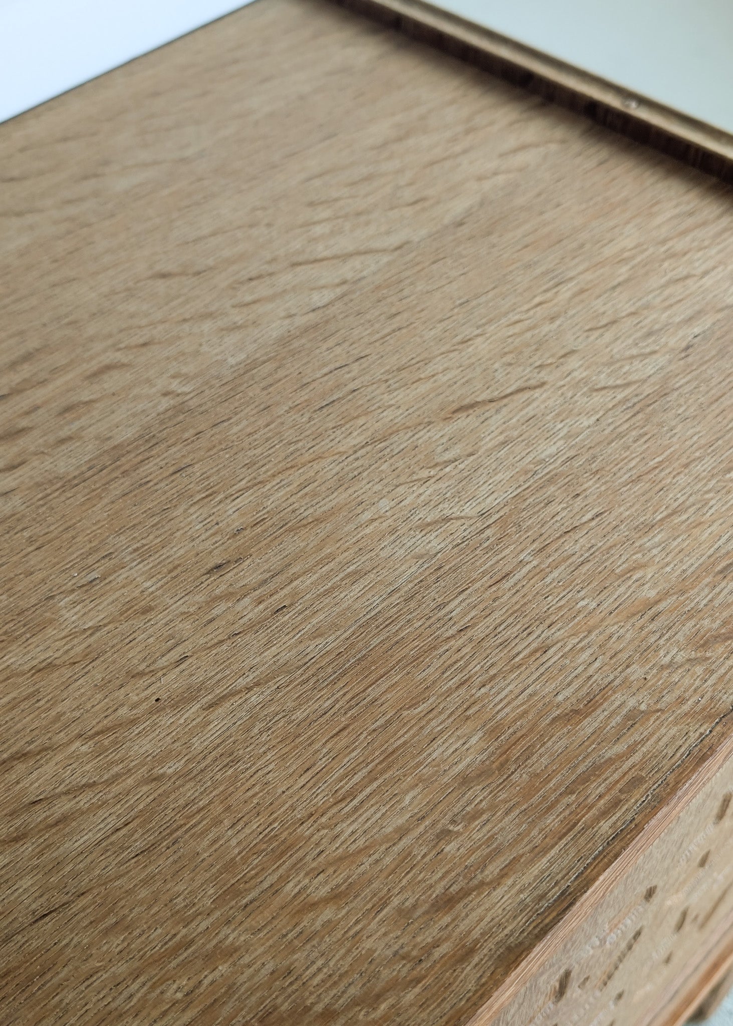Pair of Vintage Danish Henning Kjærnulf-Attributed Quartersawn White Oak Cabinets with Adjustable Shelves