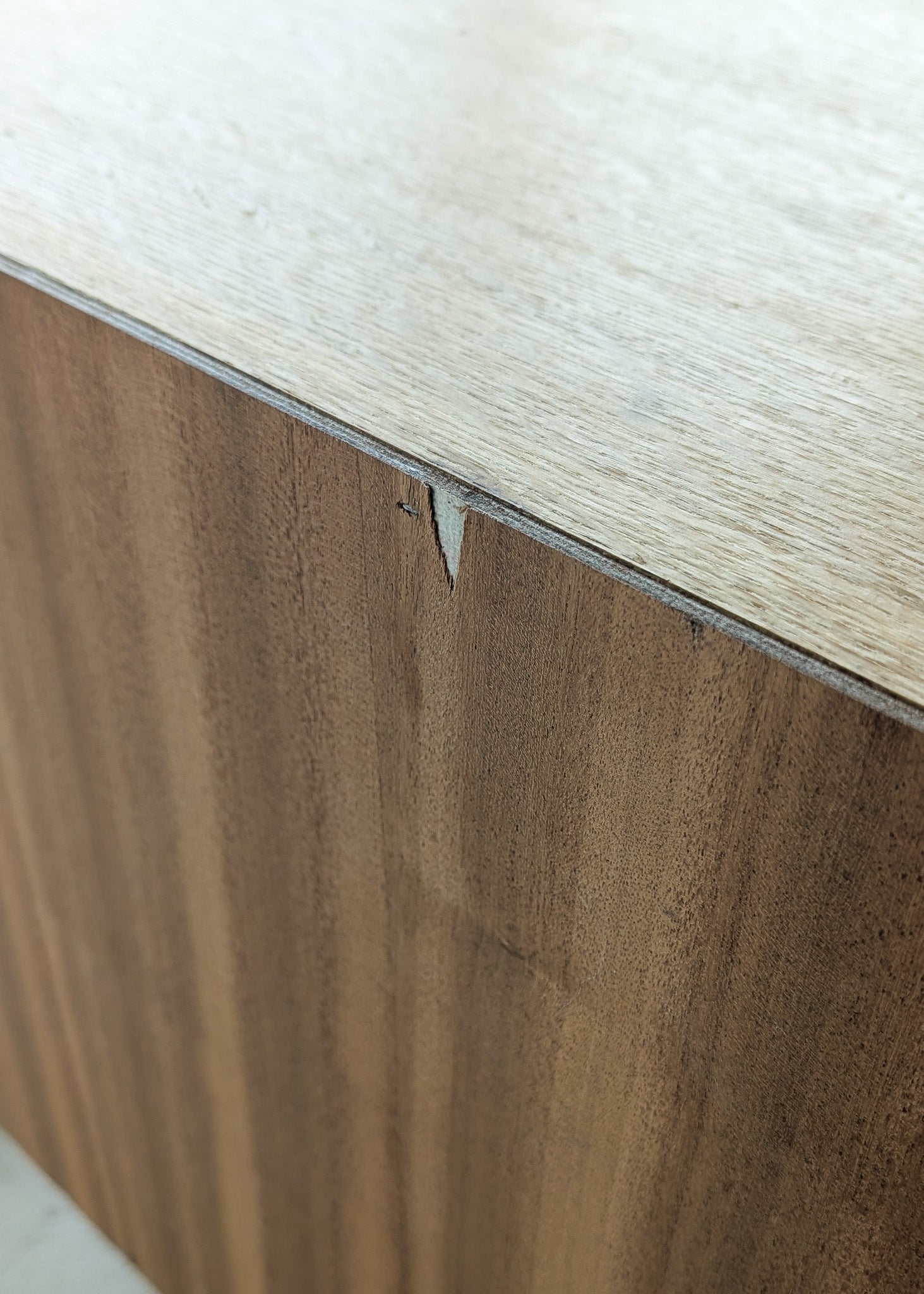 Pair of Vintage Danish Henning Kjærnulf-Attributed Quartersawn White Oak Cabinets with Adjustable Shelves