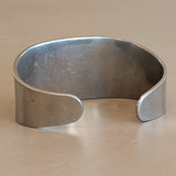 Vintage Silver Tone Metal Bracelet with 'Grace' Engraving