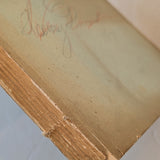 Late 1800s Antique "Flowers of the Holy Land" Pressed Flower Herbarium Book from 1871