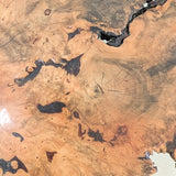 Vintage Midcentury Buckeye Burl Live Edge Coffee Table