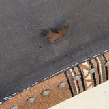 Set of 8 Vintage Danish Henning Kjærnulf-Attributed White Oak Dining Chairs with Original Brown Upholstery