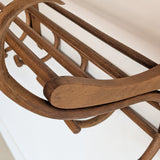 Large Antique Thonet-Style Bentwood Coat Rack with Top Rack