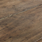 Large Antique Danish Quartersawn White Oak Five-Drawer Dresser with Hidden Handwritten Notes on Drawer Underside